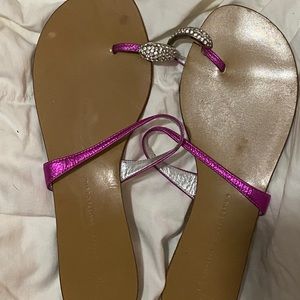 Gorgeous Hot Pink Giuseppi Zanotti Sandals